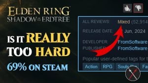 Is Shadow of the Erdtree TOO HARD? How to mange Elden Ring Difficulty